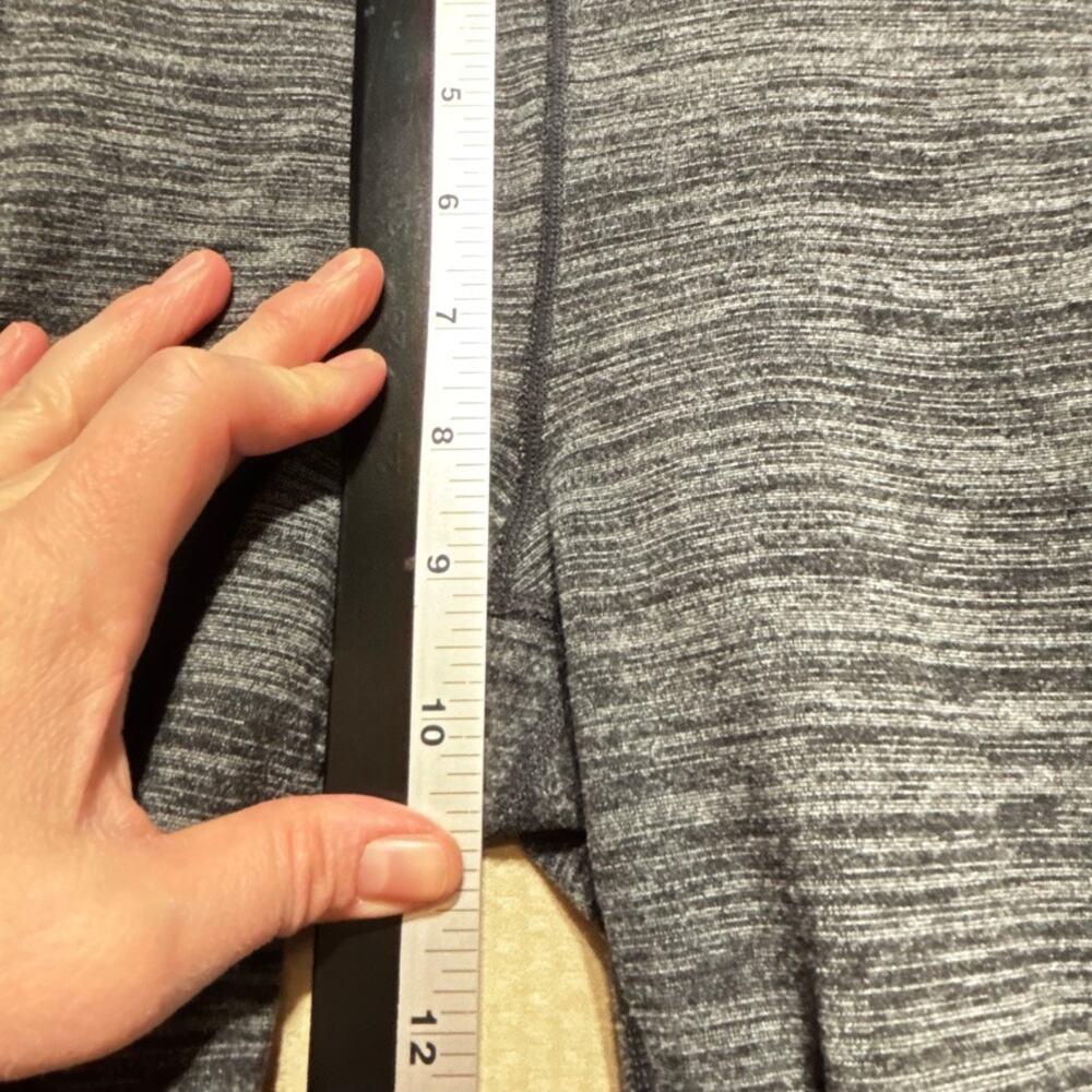 Athleta Womens High Rise Tights Gray Space Dye Leggings M Running Workout - Picture 5 of 11